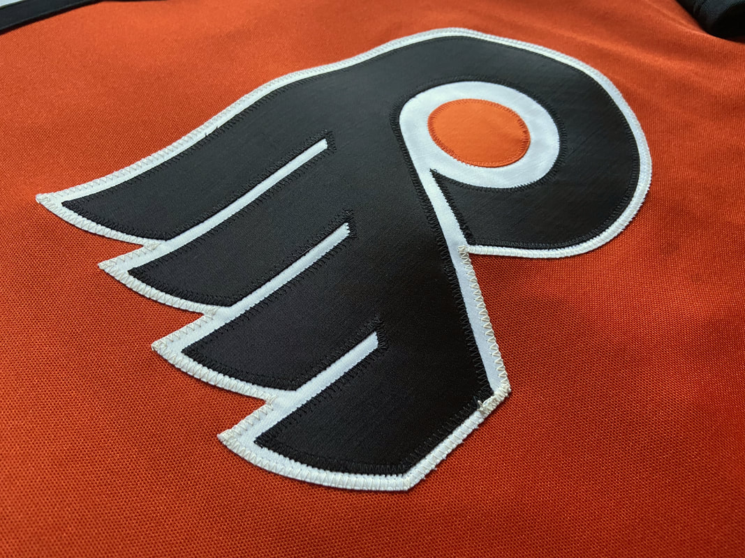 2013-14 Claude Giroux Philadelphia Flyers Game Worn Jersey - Photo Match –  Team Letter